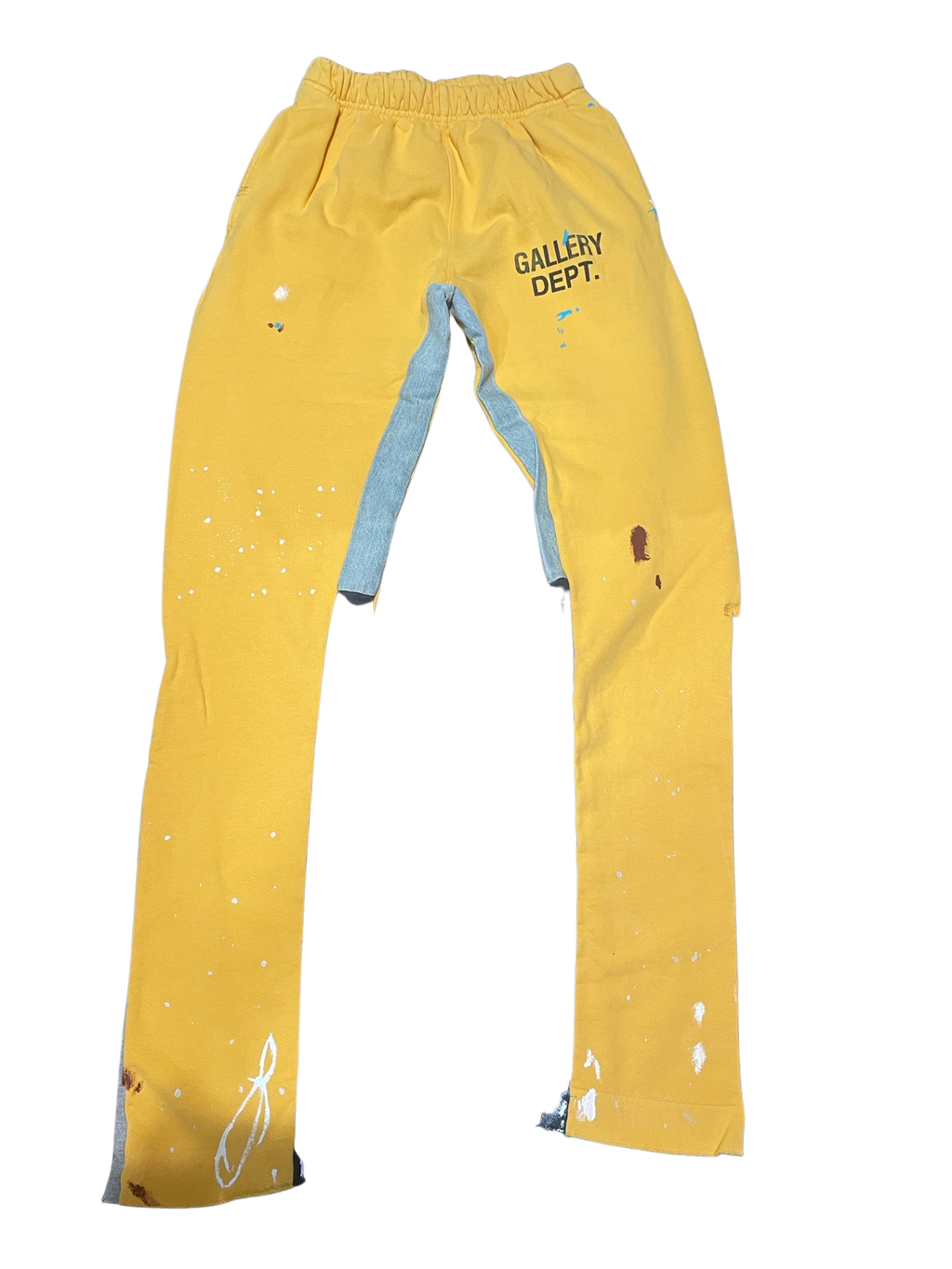 GALLERY DEPT FLARE SWEATPANT YELLOW