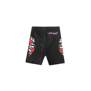 CHROME HEARTS MATTY BOY BIKER SHORTS BLACK