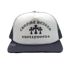 CHROME HEARTS KING TACO TRUCKER BLACK WHITW