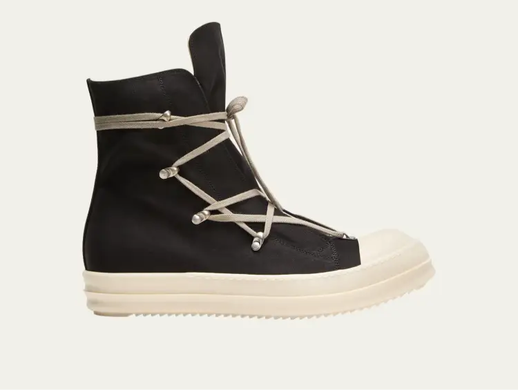 RICK OWENS DRKSHDW HEXA HIGH TOP SNEAKERS