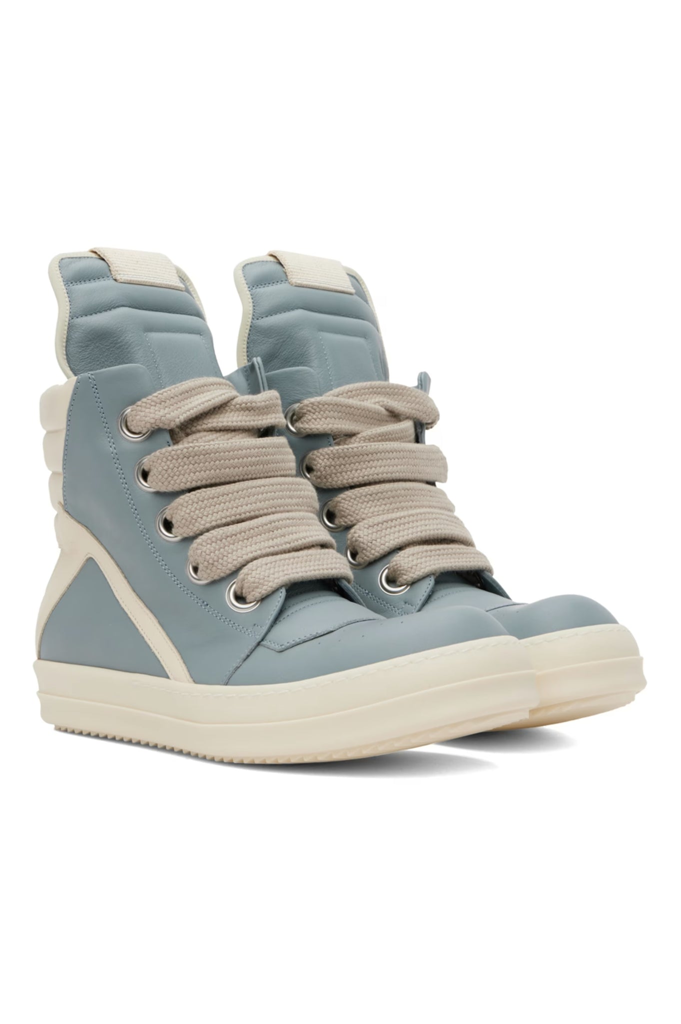 RICK OWEN PALE BLUE GEOBASKET