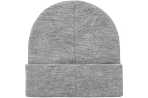 SUPREME SPORTS STENCIL BEANIE HEATHER GREY