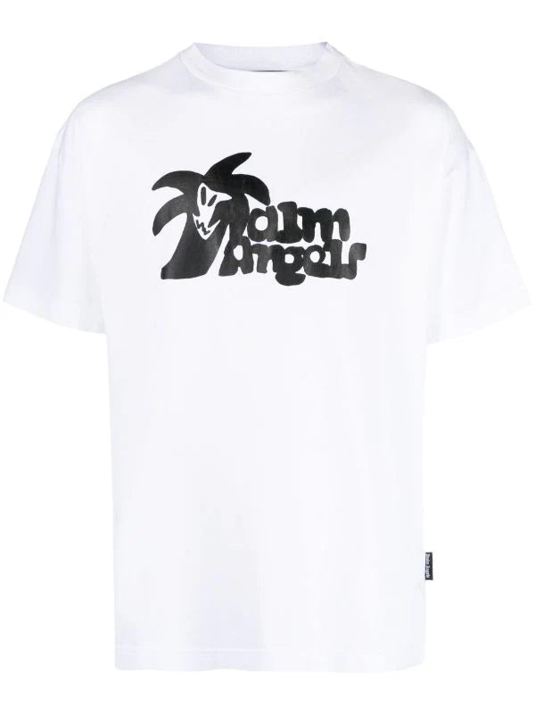 PALM ANGELS HUNTER T SHIRT WHITE