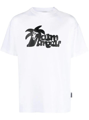 PALM ANGELS HUNTER T SHIRT WHITE