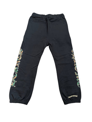 CHROME HEARTS BLACK/CAMO SWEATPANTS