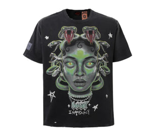 LOST INTRICACY MEDUSA TEE BLACK