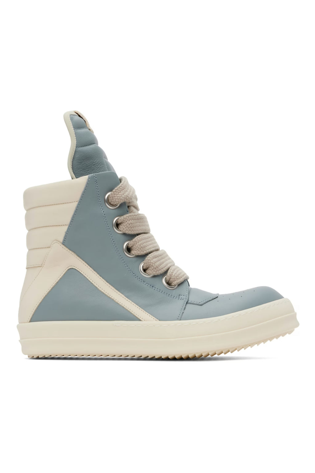 RICK OWEN PALE BLUE GEOBASKET