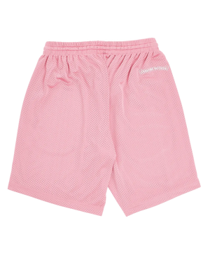 CHROME HEARTS MESH JERSEY SHORT PINK