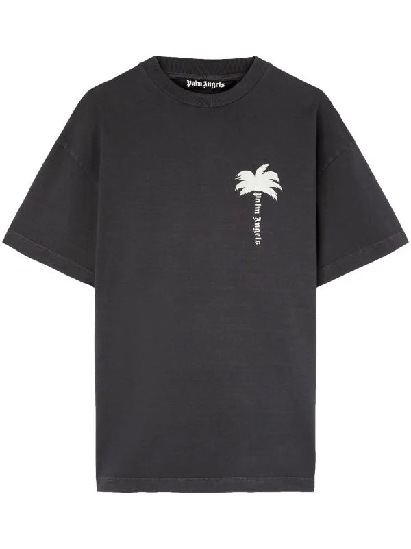 PALM ANGELS THE PALM TEE GREY