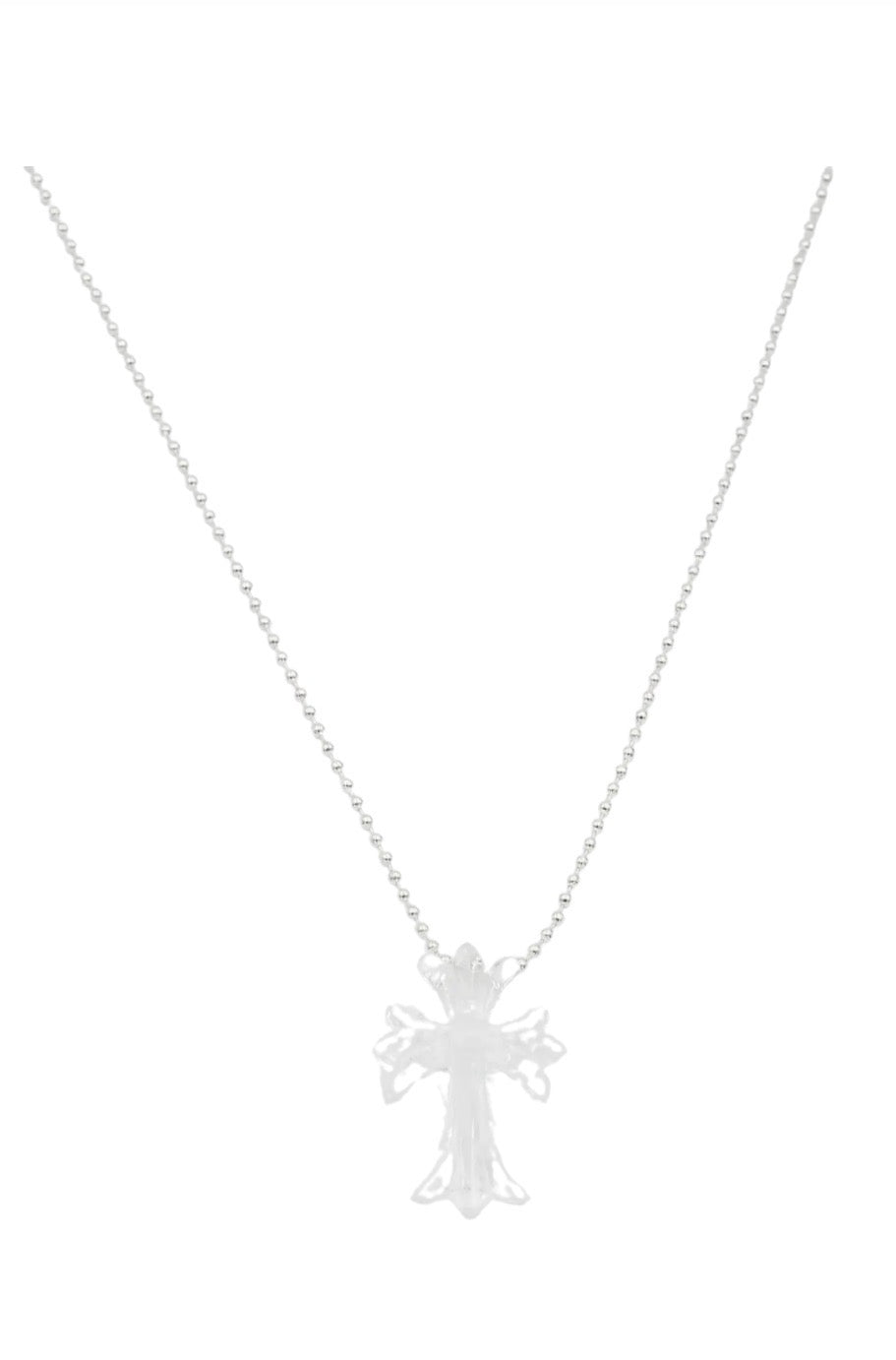 CHROME HEARTS SILICONE NECKLACE CLEAR