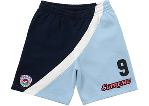 SUPREME EQUIP SWEATSHORT LIGHT BLUE