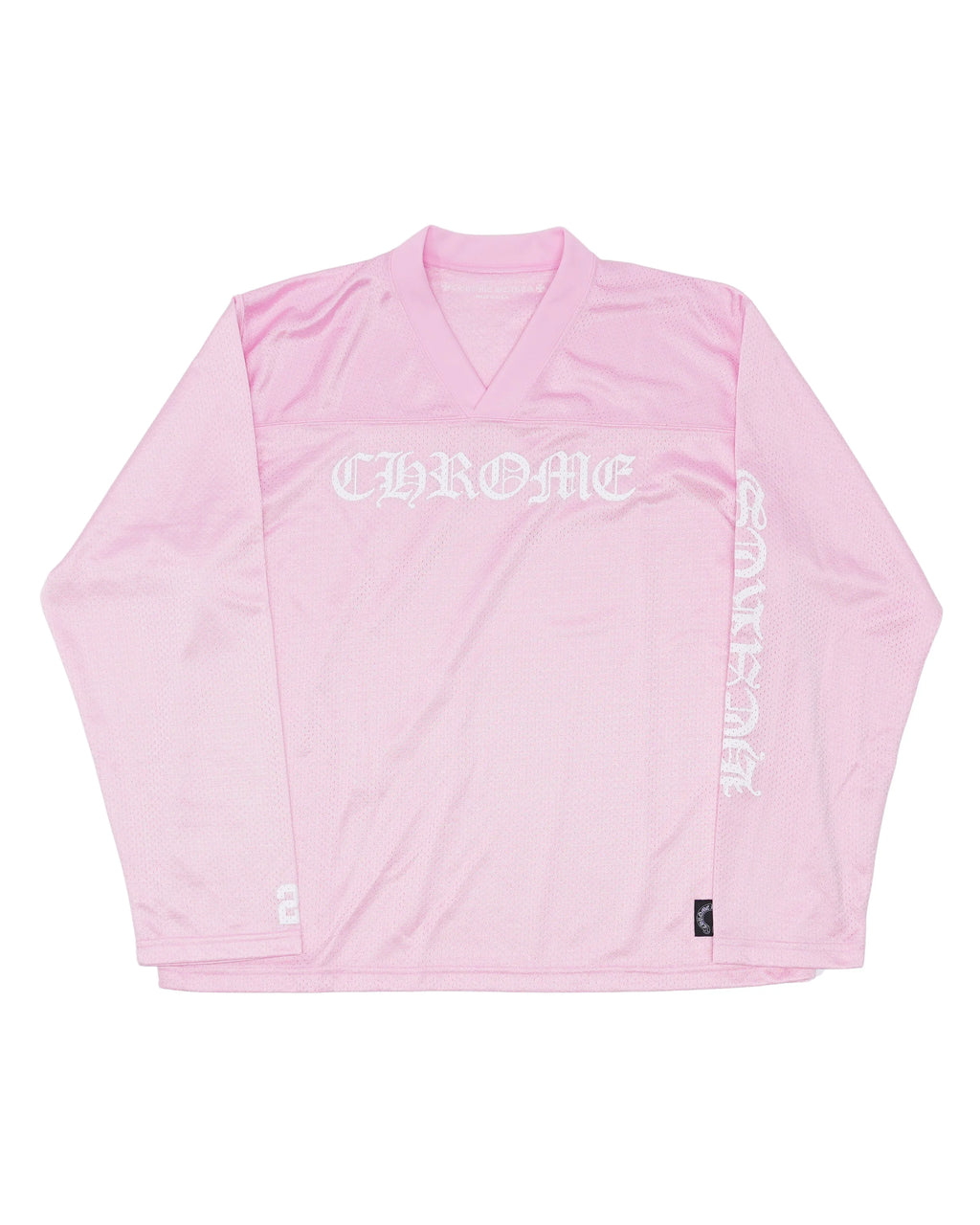 CHROME HEARTS MESH JERSEY PINK