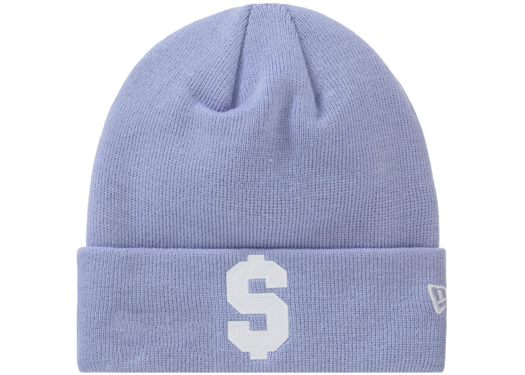 SUPREME NEW ERA DOLLAR BEANIE LAVENDER