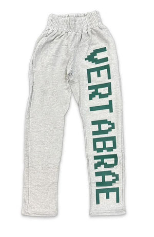 VERTABRAE SWEATPANTS GREY/GREEN