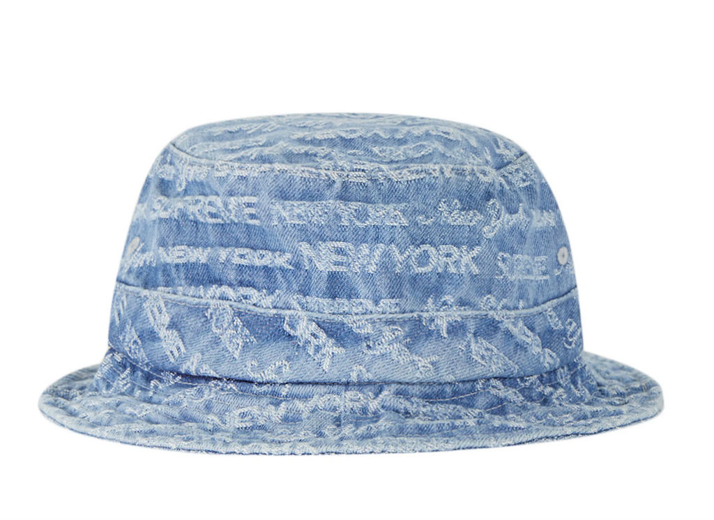 Supreme Multi Type Jaquard Denim Crusher Bucket Hat