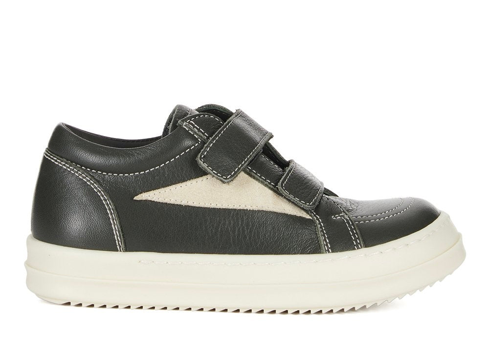 RICK OWENS VINTAGE LOW BLACK VELCRO