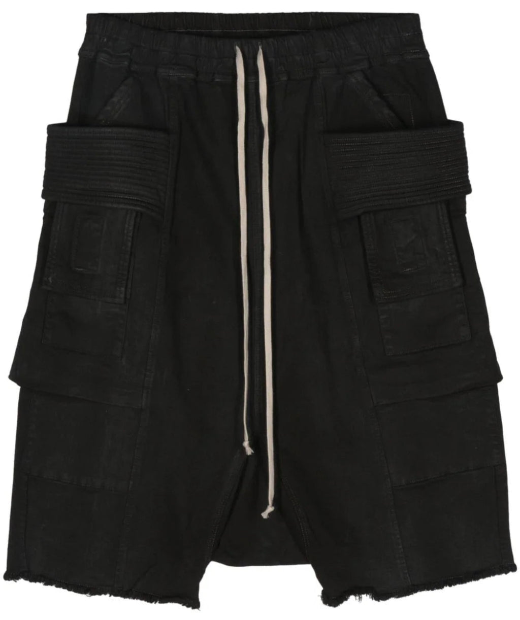 RICK OWENS DRKSHDW CREATCH CARGO PODS SHORTS