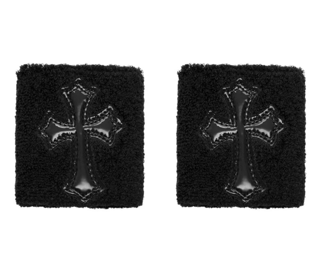 Chrome Hearts Sweatband Set Black/Black