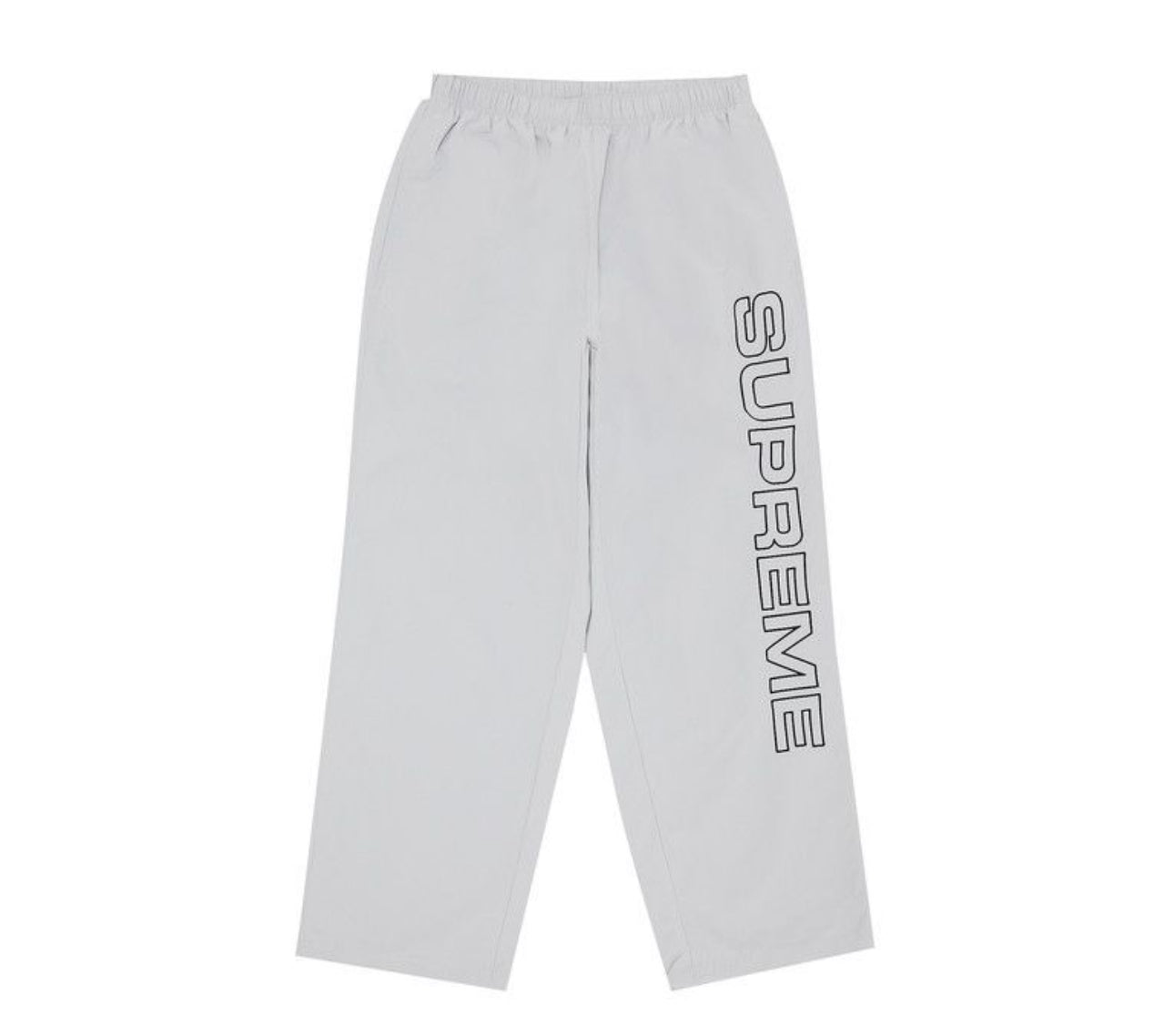 Supreme Spellout Embroidered Sweatsuit Grey