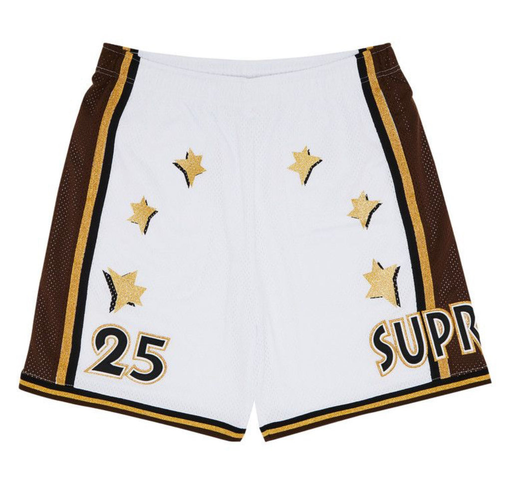 Supreme All Star Basketball Short White