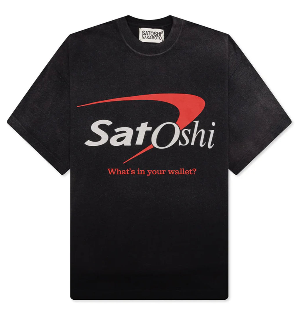 SATOSHI NAKAMOTO
BANK OF SATOSHI S/S T-SHIRT BLACK