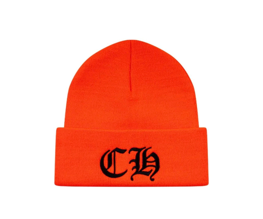 Chrome Hearts Orange CH Beanie