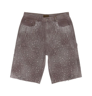 Birth of Royal Child Redial Diamond Jorts ‘Brown’