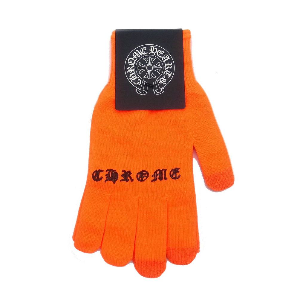 CHROME HEARTS HI RES ORANGE WORK GLOVES