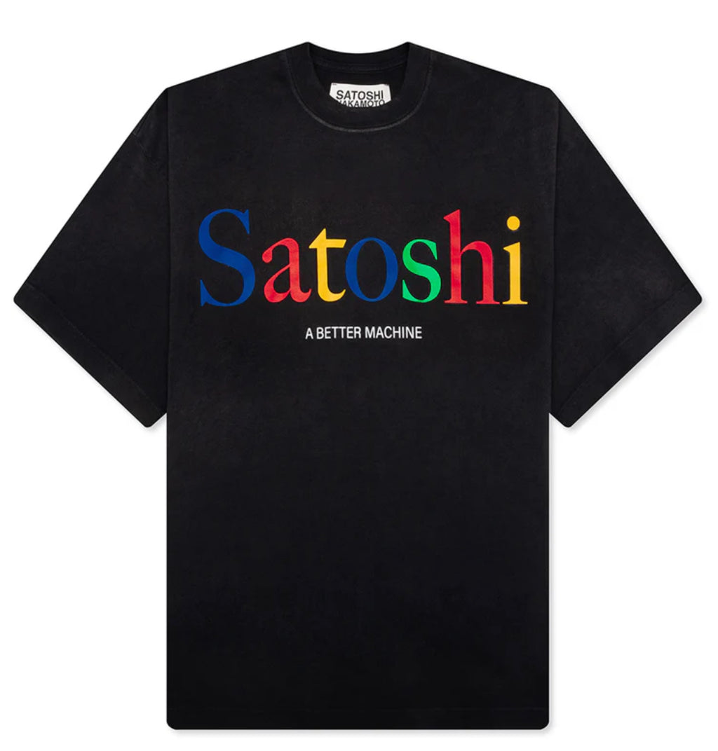 SATOSHI NAKAMOTO
SEARCH ENGINE TEE - BLACK