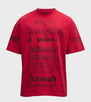 Balenciaga DIY Metal Recycle Jersey Shirt