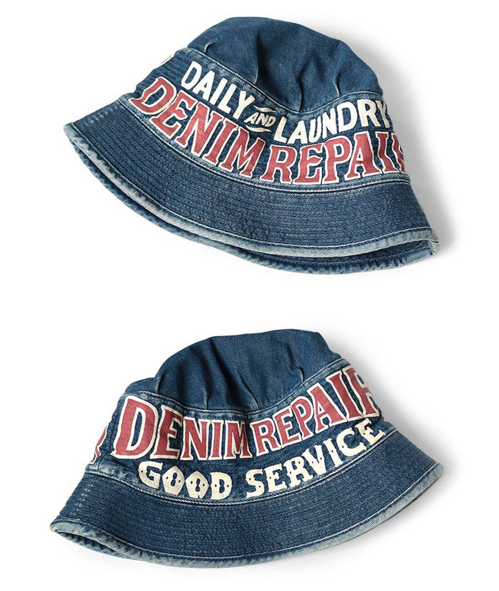 KAPITAL DENIM BUCKET HAT