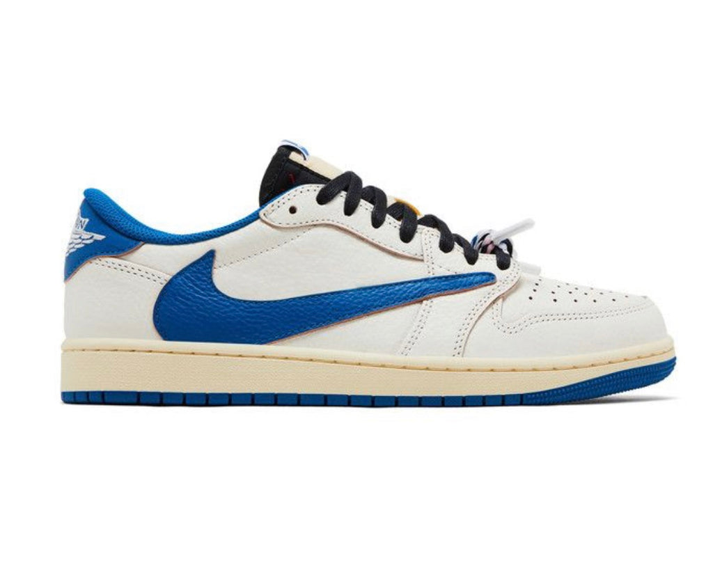 FRAGMENT DESIGN X TRAVIS SCOTT X JORDAN 1 LOW OG SP 'SAIL MILITARY BLUE'