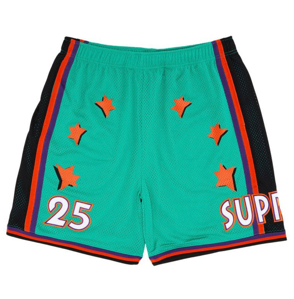 Supreme All Star Basketball Shorts Green