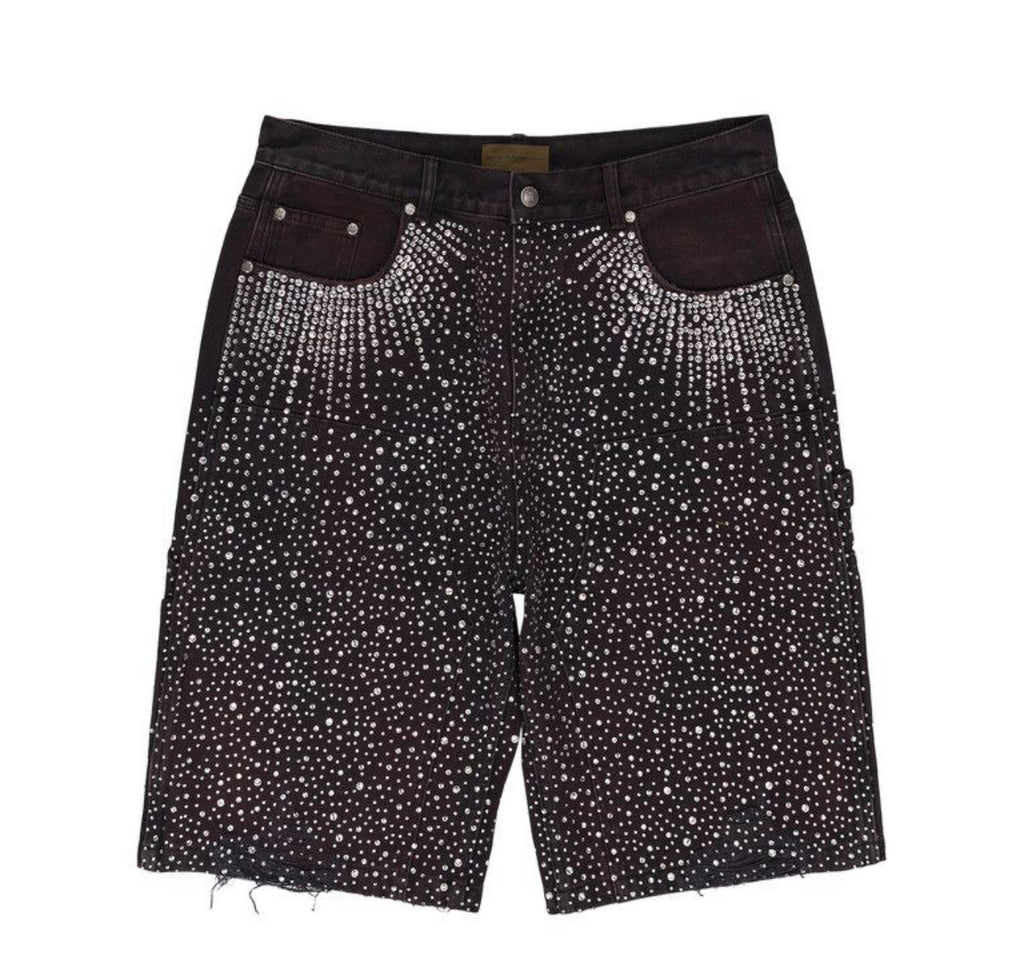 Birth of Royal Child Redial Diamond Jorts ‘Black’