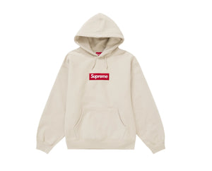 Supreme Box Logo Hooded Sweatshirt Stone (FW24)