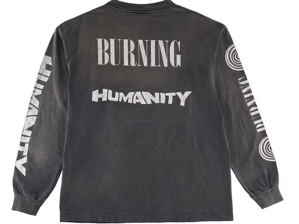 Saint Mxxxxxx Burning L/S Tee
Vintage Black