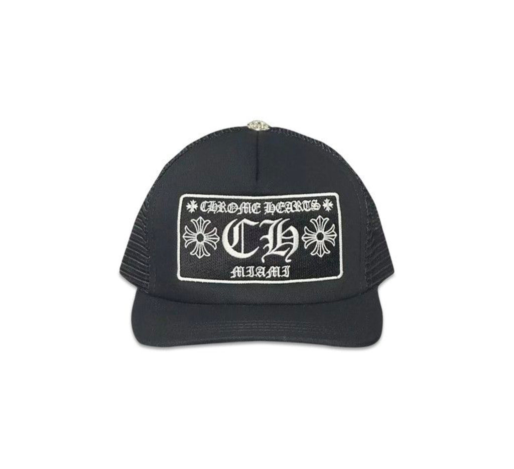 Chrome Hearts Miami Trucker Hat “Black”