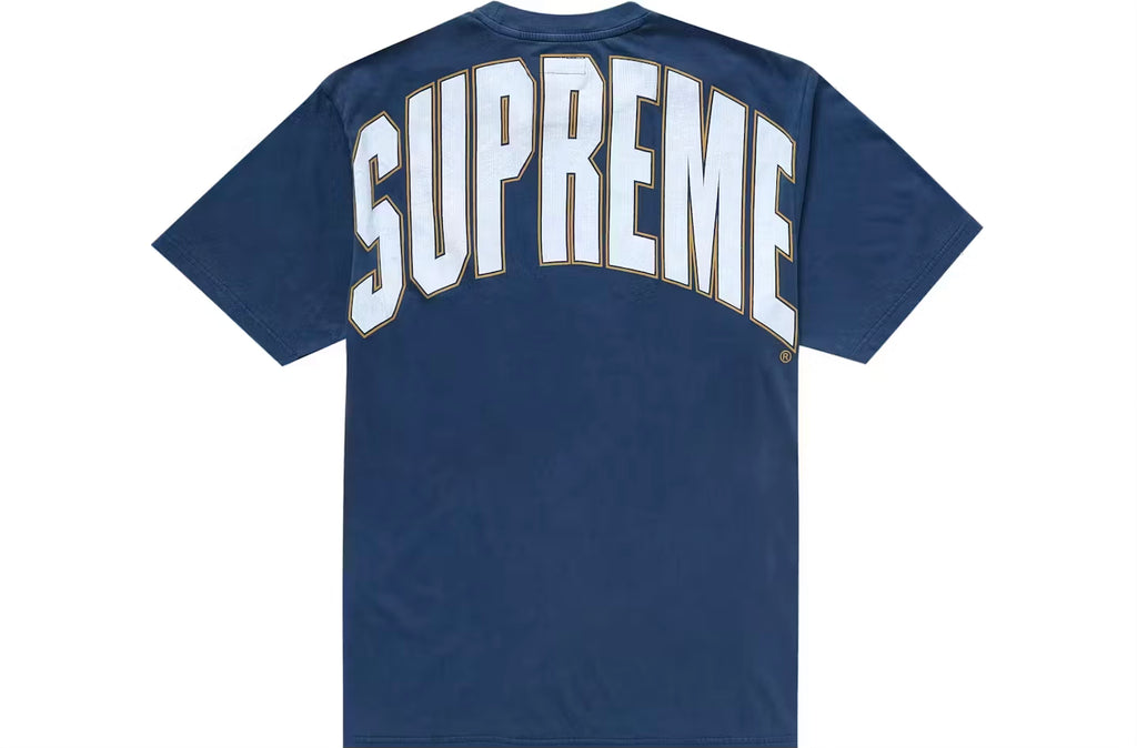 Supreme Cracked Back Arc S/S Top
Navy