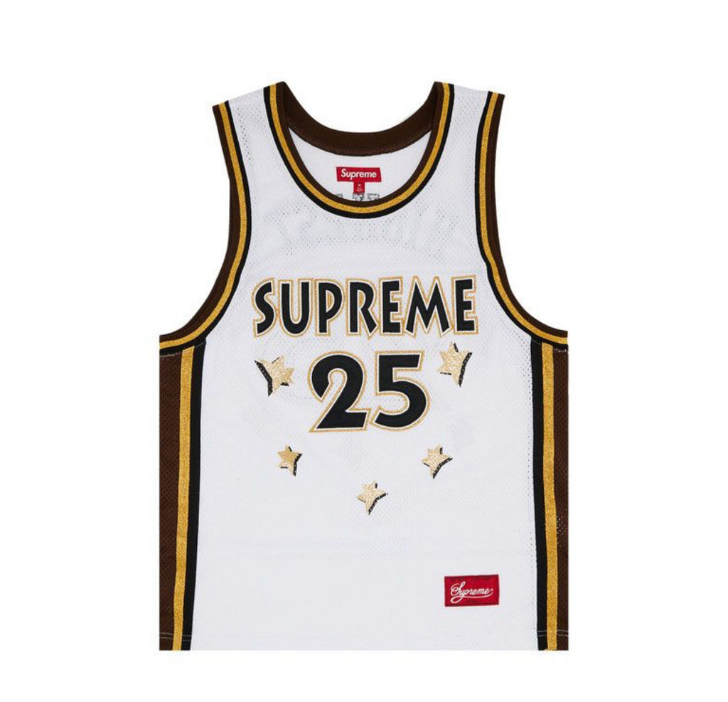 Supreme All Star Basketball Jersey White