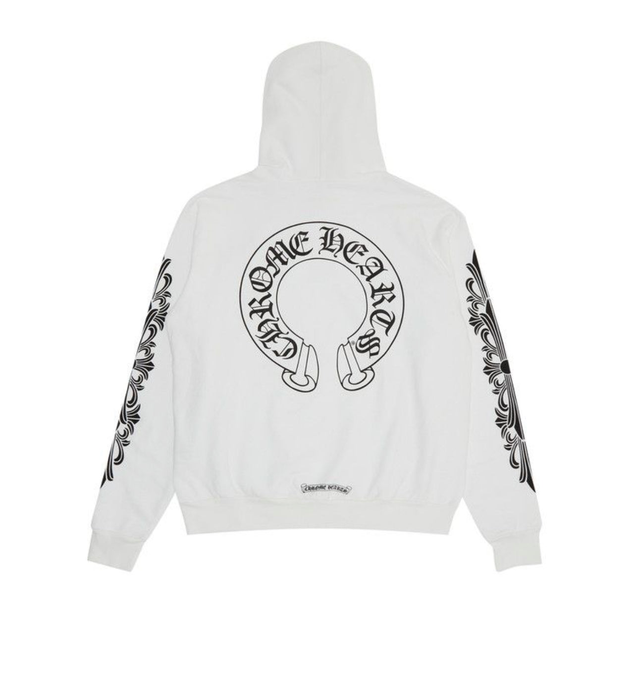 Chrome Hearts Horse Shoe Hoodie White