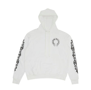Chrome Hearts Horse Shoe Hoodie White