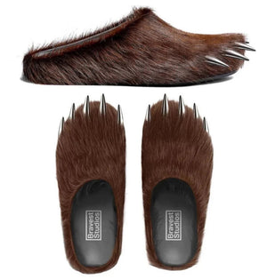 Bravest Studios Brown Claw Slides