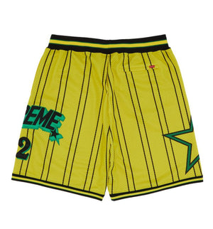 SUPREME STAR BASKETBALL SHORTS GREEN