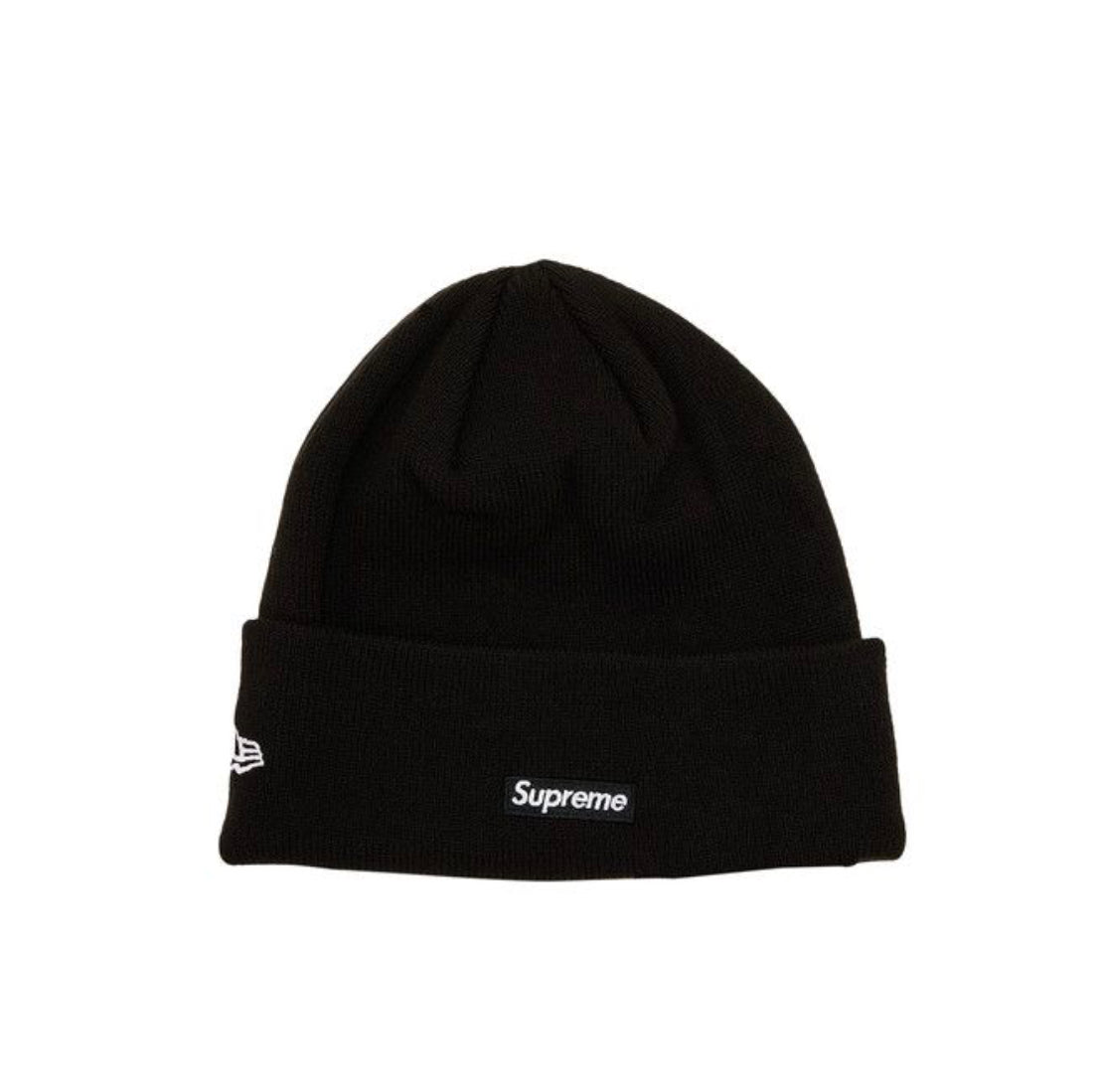 Supreme New Era Script Beanie Black