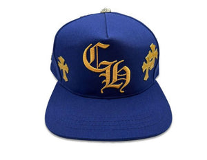 Chrome Hearts Cross Patch Hat ‘Blue/Yellow’