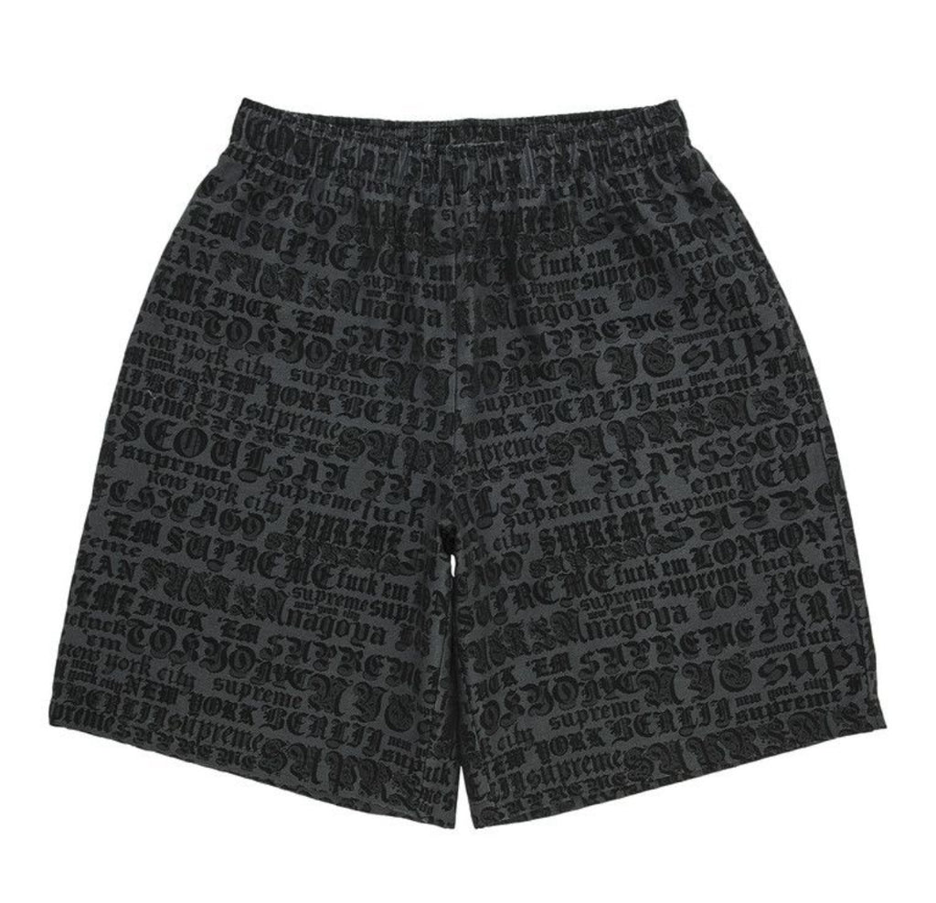 Supreme Cities Jacquard Short ‘Black’