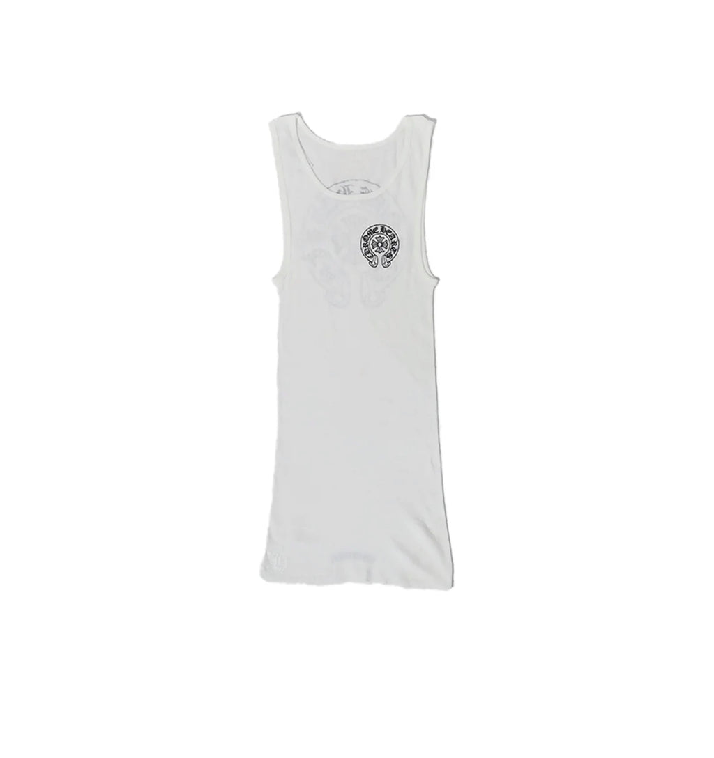 Chrome Hearts Horseshoe Tank Top 'White'