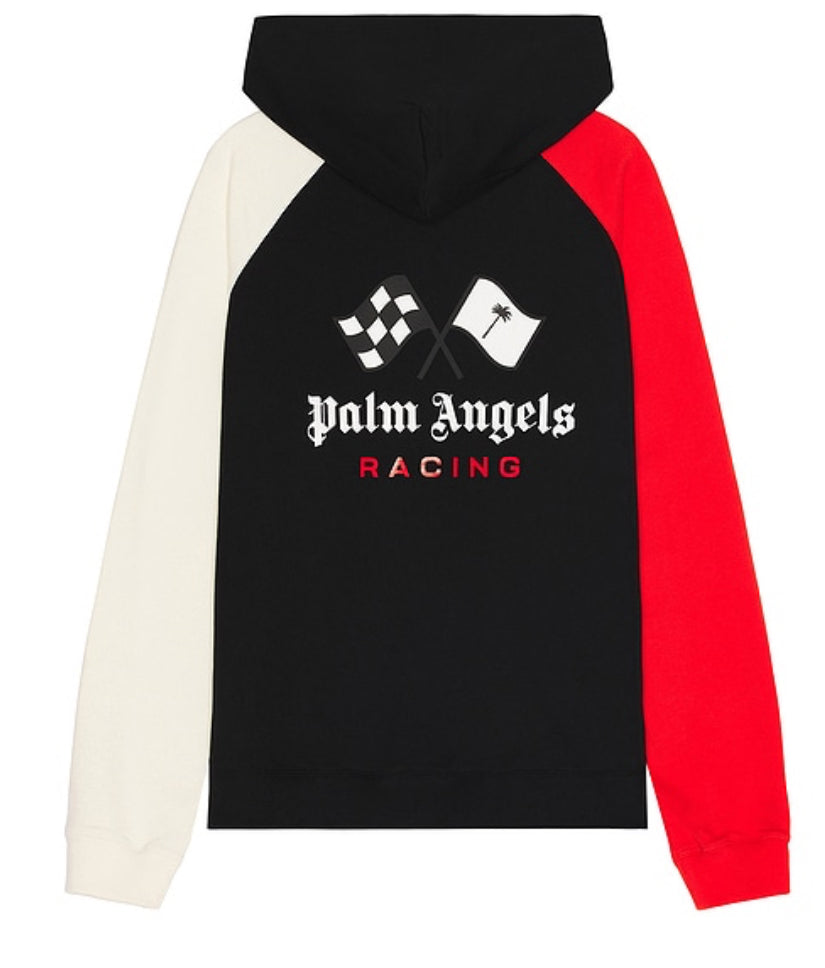 PALM ANGELS
Black MoneyGram Haas F1 Edition 'Racing' Hoodie