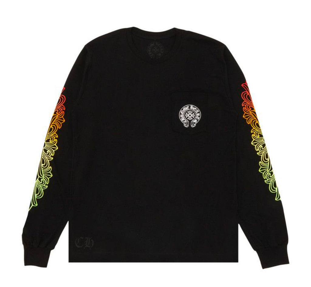 Chrome Hearts Gradient L/S Tee Black