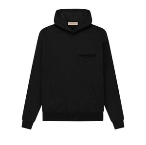 Essentials Fear Of God Stretch Limo Black Hoodie